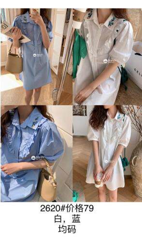 夏季新款连衣裙，女装连衣裙，VICU 唯可