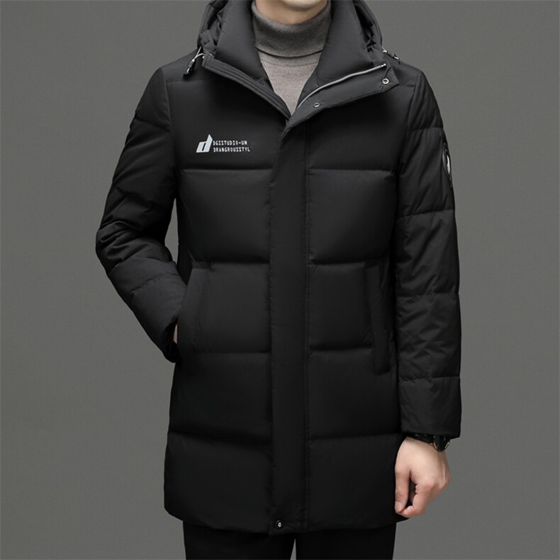 羽绒服男士新款秋冬季宽松休闲中青年保暖连帽外套FF2338-P255,男装羽绒服,星座1105-3