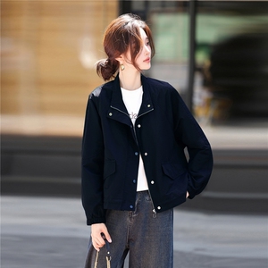 短款风衣外套女2025年秋季新款女装气质小个子休闲时尚上衣图片