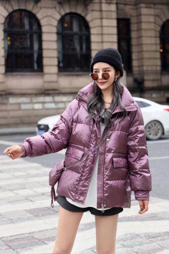 高品质羽绒服标90绒，女装羽绒服，静魅
