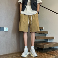 夏季高密尼龙运动沙滩短裤前后斜插大口袋休闲短裤男K1007P35，男装牛仔裤，电商C323