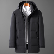 羽绒服男冬季2023新款白鸭绒保暖加厚连帽男士外套Q2178-P325，男装羽绒服，电商B212（原钱塘6029）