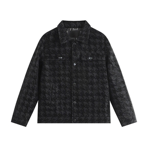 秋冬新品跨境男装PU皮夹克男士潮流修身机车服皮衣男潮流2305,男装夹克,星座1407