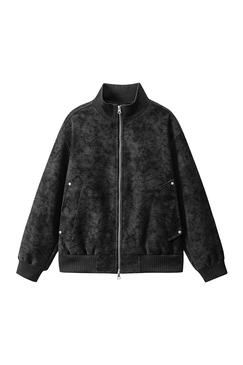 2026春季新款得物品质休闲皮夹克飞行服皮衣男防外套26183-60,男装夹克,星座1402-2