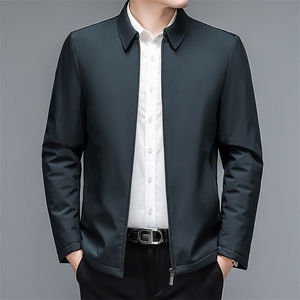 冬季新款加厚男装中年商务休闲翻领棉衣外套棉服 YYM2286-P145图片