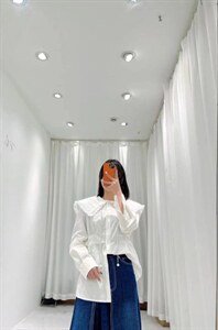 百搭休闲款衬衫,女装衬衫,橙色恋人(6F)