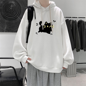 连帽卫衣男大码胖子帽衫大号运动服WY2440-P35图片