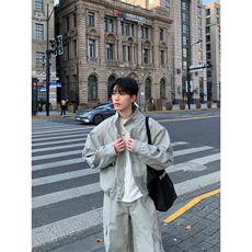 现货！可供抖音得物龙叨叨立领工装夹克外套1005-Q13-P118控168，男装夹克，星座1005