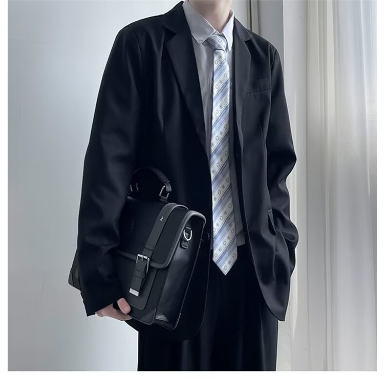 春款男女西服外套简约宽松西装婚礼服有垫肩大码S-5XLJAK12P55,男装西服套装,星座1013-1
