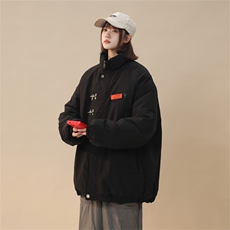 MY102J/P85冬季新款飞机扣棉衣男新中式加棉加厚棉袄外套新款棉服，男装棉衣，电商基地A050
