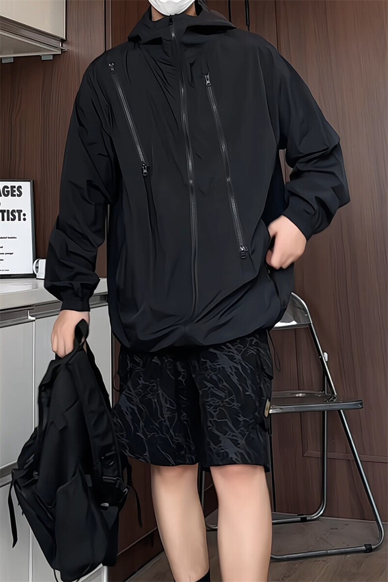 F8888/特P50防晒指数UPF50+有报告防紫外线防晒服外套防晒衣,男装防晒衣,电商A141