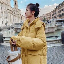 主推大货2色！双拉链下摆开叉中长棉衣浙宝207-J0911，女装棉衣/棉服，卡莱