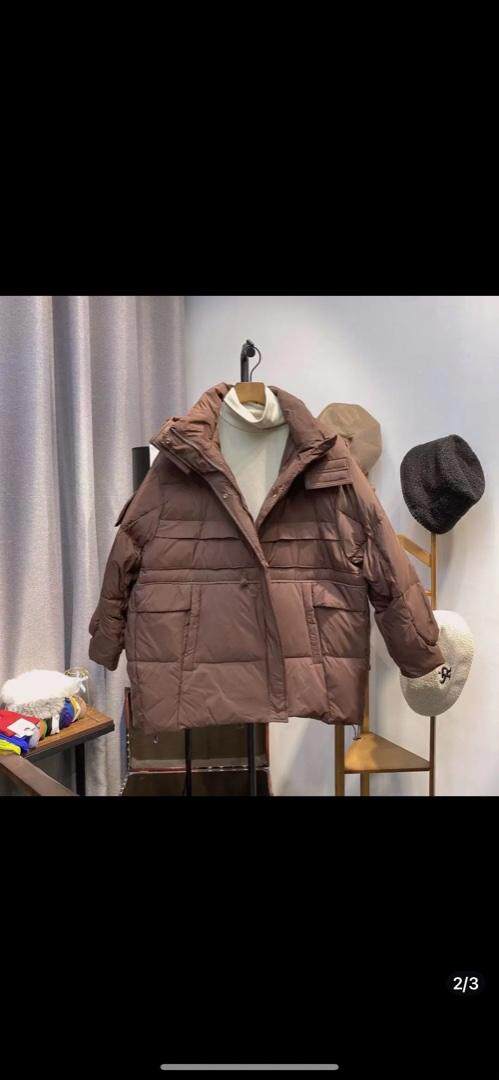 设计师款羽绒服。，女装羽绒服，米高