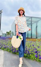 纯苎小衫 时尚风巜川哲》4028 风淑女风休闲风，其它，川哲