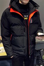 工装棉衣男韩版潮流连帽棉服棉袄帅气冬季短款外套DS310T，男装棉衣，电商A102