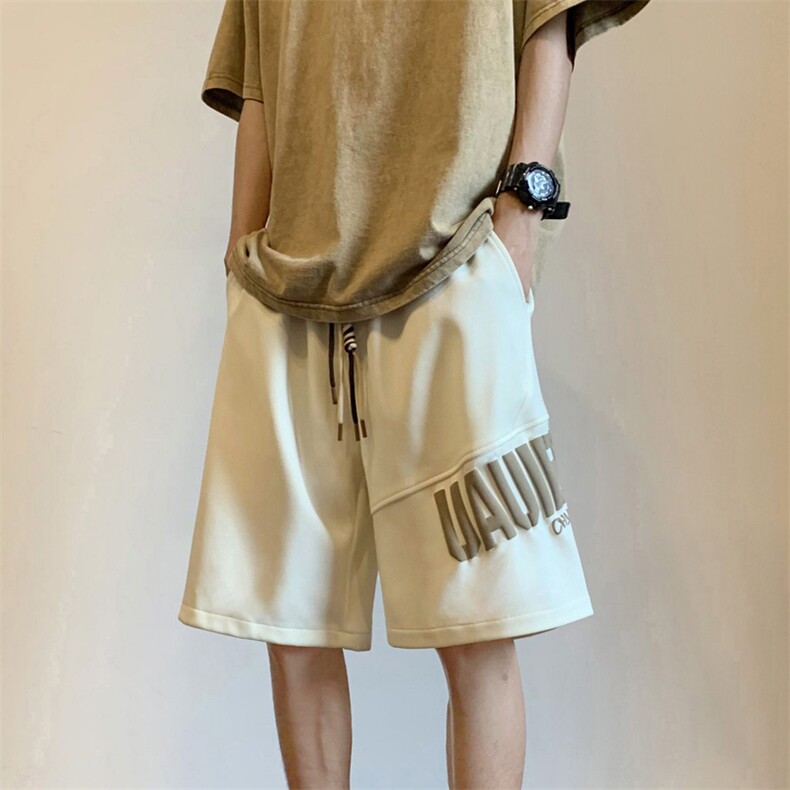 抖音直播高品质！菠萝格短裤男发泡印花大码M-5XDK06-P30，男装牛仔裤，电商B325