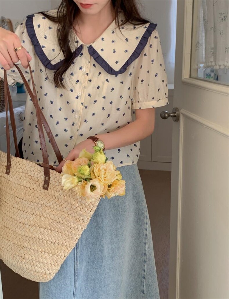 韩系短袖小衫上新，其它，DAP