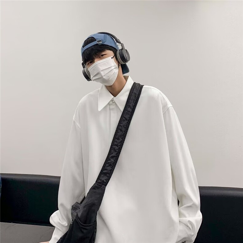 衬衫领T恤男长袖休闲帅气青少年T恤1001-1-CS116-P38,男装T恤,星座1001-1