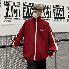 2024春季新款美式复古立领夹克百搭宽松冲锋衣男现货W8126-P62，男装夹克，星座512-4