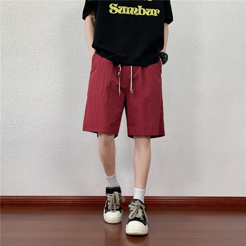 夏季薄款速干五分休闲短裤DK058模特酒店锦纶(S-2XL)TP22,男装休闲裤,电商A088