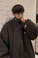 1港风外景冬季宽松百搭羊羔毛大码M-5XL棉衣男外套8727P105控149，男装棉衣，星座226-2