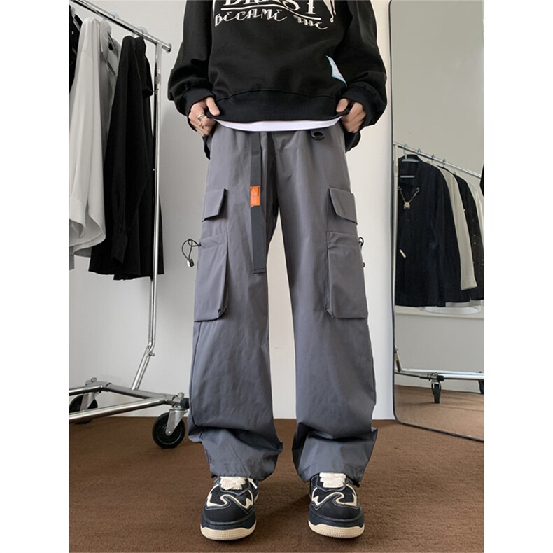 美式复古大口袋工装裤男款春季新款潮牌机能伞兵冲锋裤K7637-P39,男装休闲裤,星座512-3