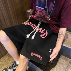 短裤男款运动篮球休闲五分裤高街ins潮流K277P33，男装休闲裤，星座1116-2