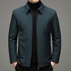 冬季新款保暖纯色棉衣外套爸爸装中青年加厚上衣YYM8609-P175，男装棉衣，电商B212（原钱塘6029）