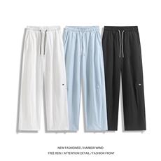 夏季新款字母刺绣设计透气速干宽松休闲裤B315-K25590-特p30控58，男装休闲裤，电商B315