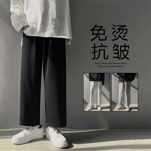 潮牌2022修腿时尚卫裤高弹健康布聚酯纤维 WK10-1特批22图片