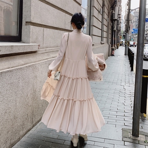 粉色小香风马甲连衣裙女2025年春秋新款法式温柔系穿搭图片