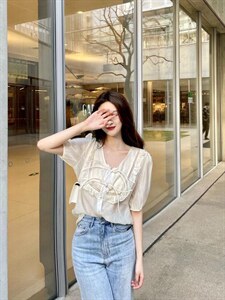 结小上衣图片