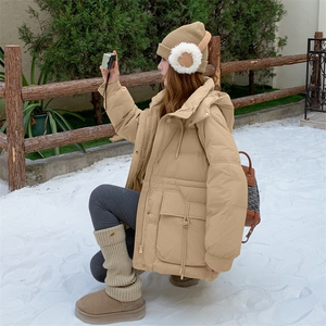 现货新款2B114-2143-P265-K395羽绒服90新标白鸭绒图片
