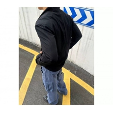 现货美式宽松短款拼接透气立领防晒衣男女FS008/P50，男装防晒衣，星座205-3