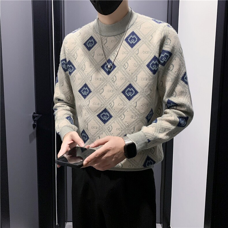 B340M96247P78108店主风无头风毛衣男,男装针织衫/毛衣,电商B340