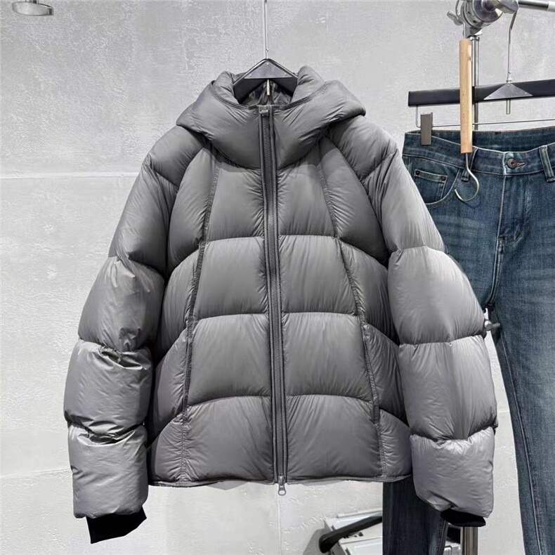 (网图)90白鸭绒223-258克休闲连帽羽绒服休闲313B-25961-P360,男装羽绒服,星座313B