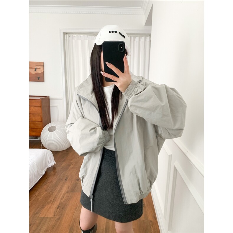 HY0725-P60网图速干防晒衣男美式立领冲锋衣轻薄透气运动防晒服图片