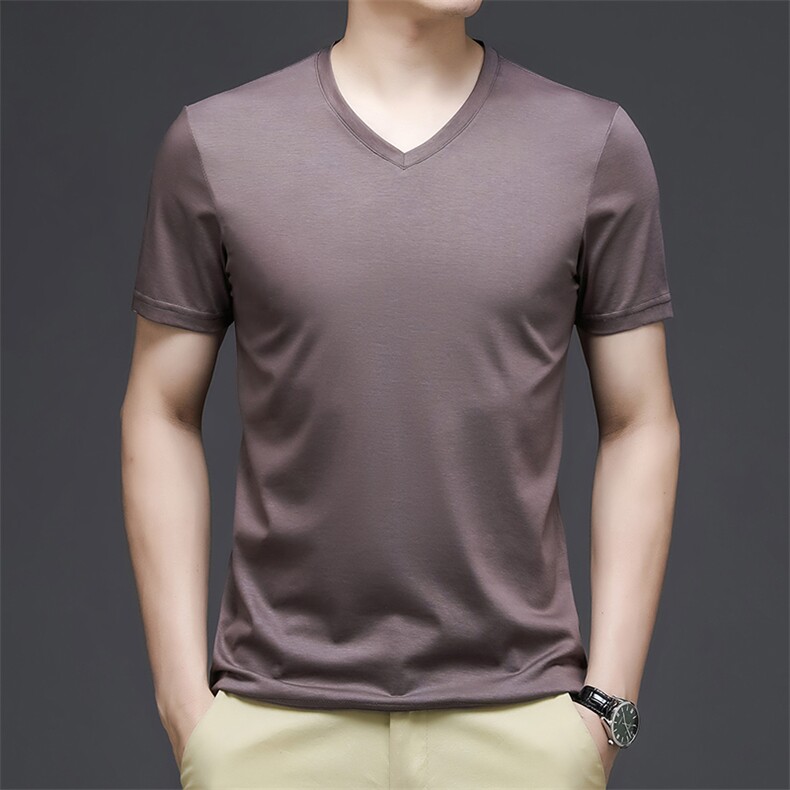 AD2188钱塘2020-3夏季男士高端休闲短袖精品T恤P85图片