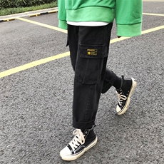 19秋冬港风男士水洗牛仔裤学生小脚休闲裤子潮504-K066-P55，男装牛仔裤，星座504