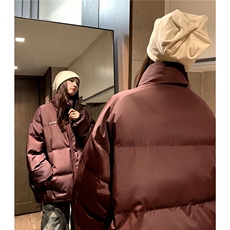 闺蜜冬装2023中性短款面包服棉衣男女情侣冬季棉服外套S279-P108，男装棉衣，电商A233-1