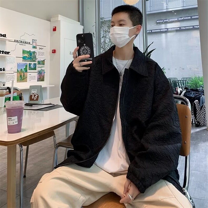 秋季青春流行男夹克文艺潮外套JK63P63,男装夹克,星座1116-2
