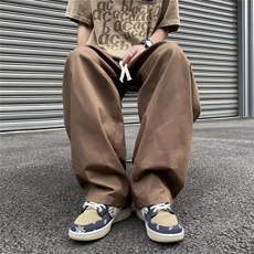 2023休闲裤文艺长裤型男运动裤潮水洗春秋时尚潮牌青春流行，男装休闲裤，星座716-4