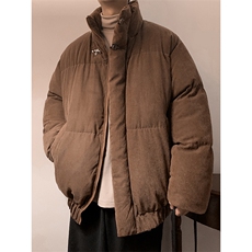 秋冬棉衣加厚夹克加绒外套厚棉袄飞机扣小众1016-1W104P128K158，男装夹克，星座1016-1（原电商B408-1）