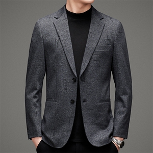 D2523男式2023春季新款便西男韩版西装外套商务休闲西服男装P190图片