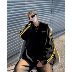 春季新款外套男刺绣卫衣HW105P40，男装卫衣，星座1116-2