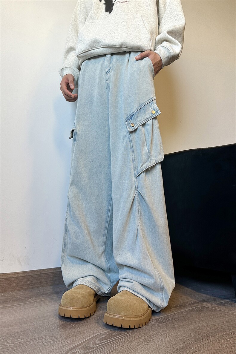 903-AK92-特P60【95】S-3XL工装牛仔裤！4,男装牛仔裤,星座903