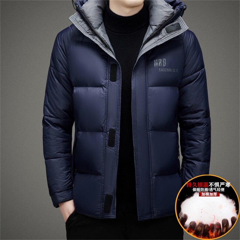 棉服男秋冬季新款中年男士棉袄休闲连帽棉衣外套男HD88205-P125,男装棉衣,星座1105-3