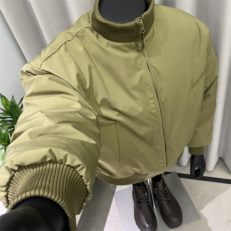 (）短款廓形飞行服棉服男冬保暖痞帅立领棉衣外套3020-P85,男装棉衣,星座910-5