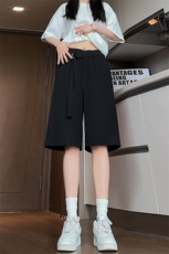 特批P28无差价夏季冰丝薄款西裤五分裤垂感休闲直筒短裤男DK2175，男装休闲裤，电商A001