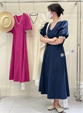 夏季新款韩版连衣裙，女装连衣裙，红糖